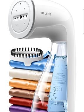 HiLife Handheld Garment Steamer in White